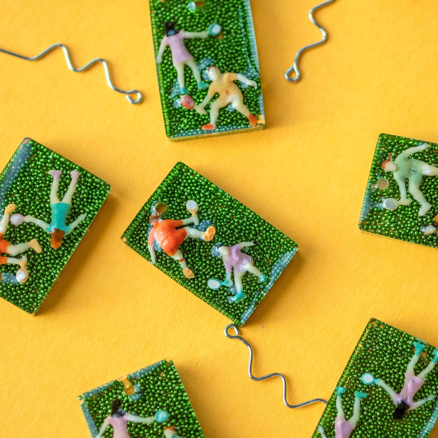 Funky Fun You - Tennis Earrings