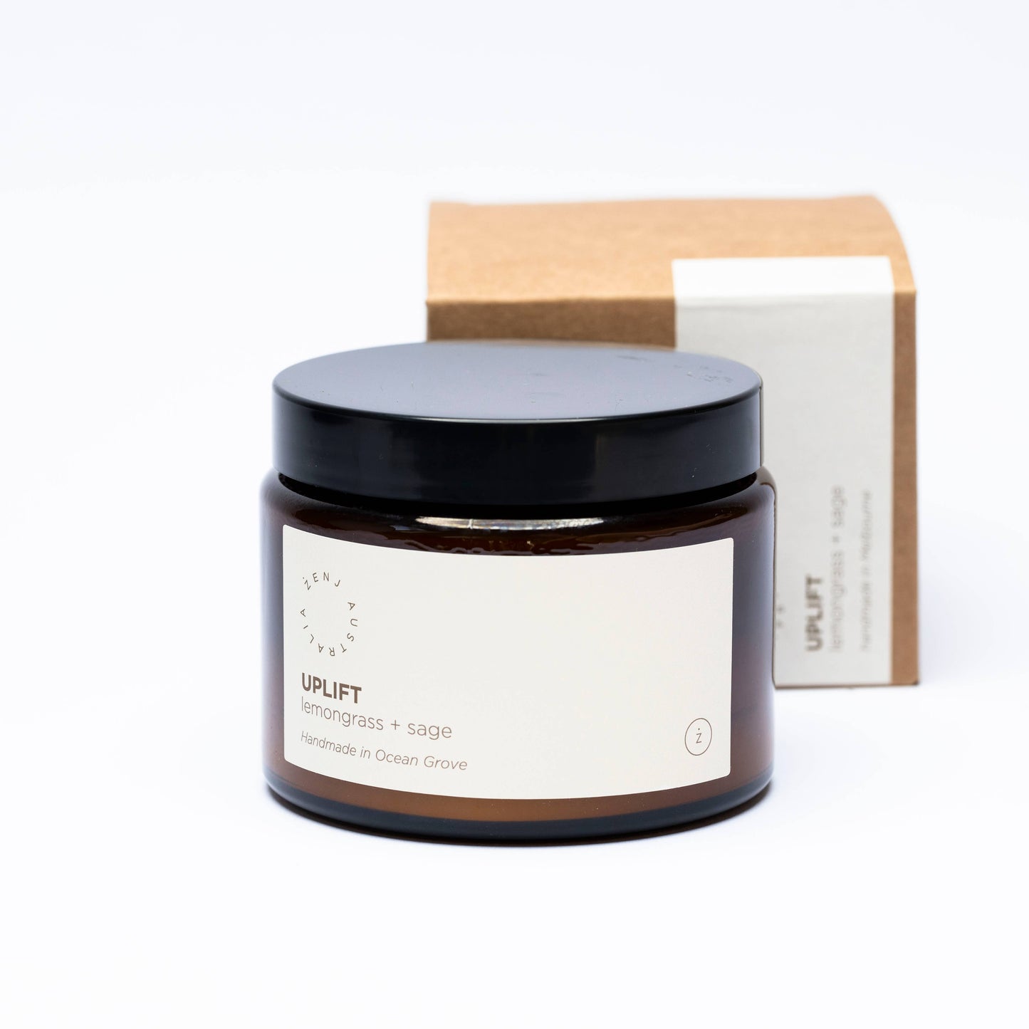 Zenj Australia - Candle - Uplift (Lemongrass + Sage)