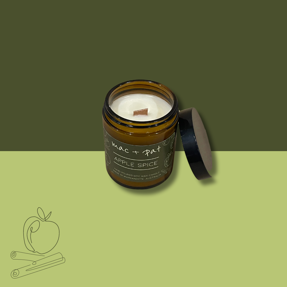 Mac + Pat - Candle - Apple Spice