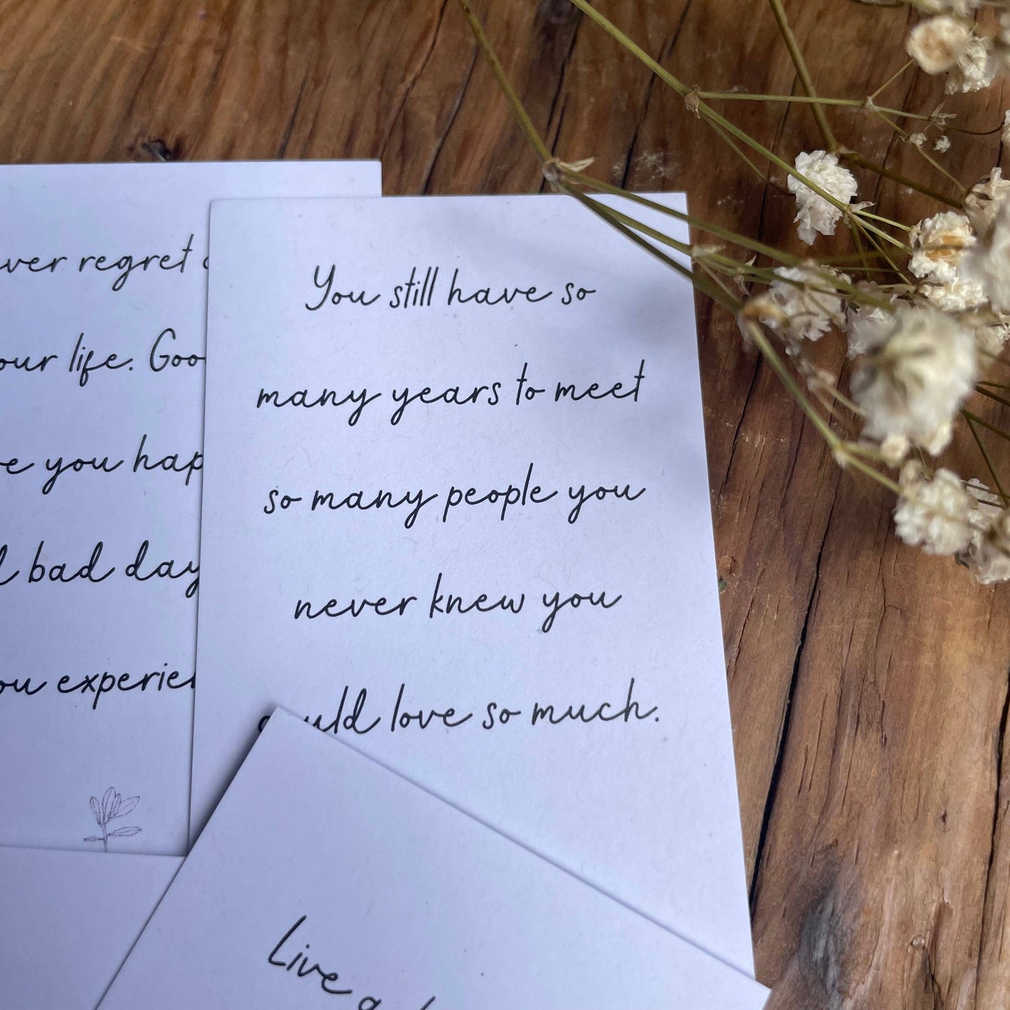 Mini Quote Cards