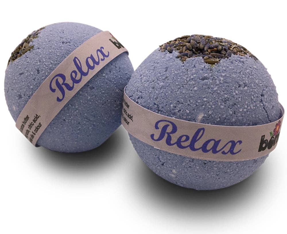 Bomd - Relax Bath Bomb - Lavender Relaxation Body & Mind Soak