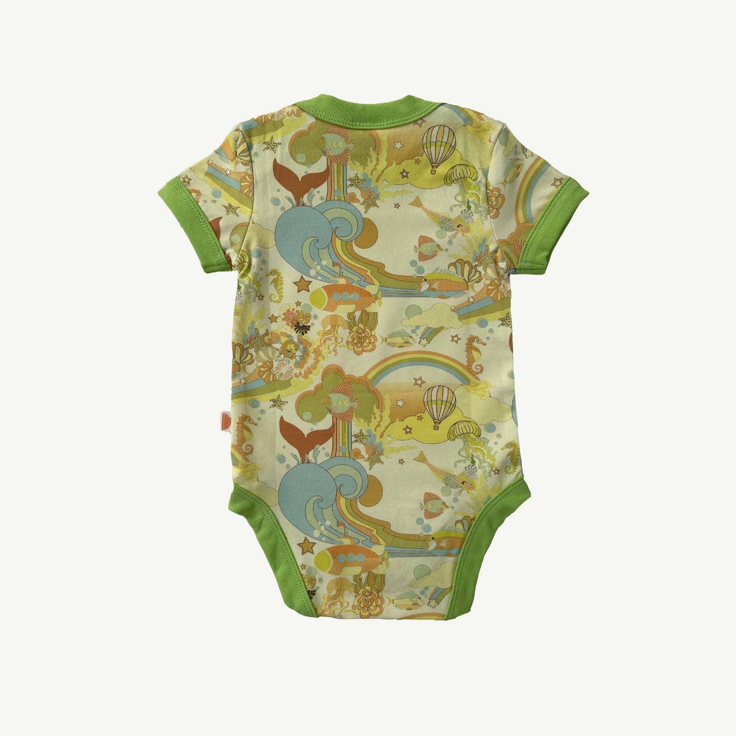 Banabae - Organic Cotton Onesie - Beneath The Waves