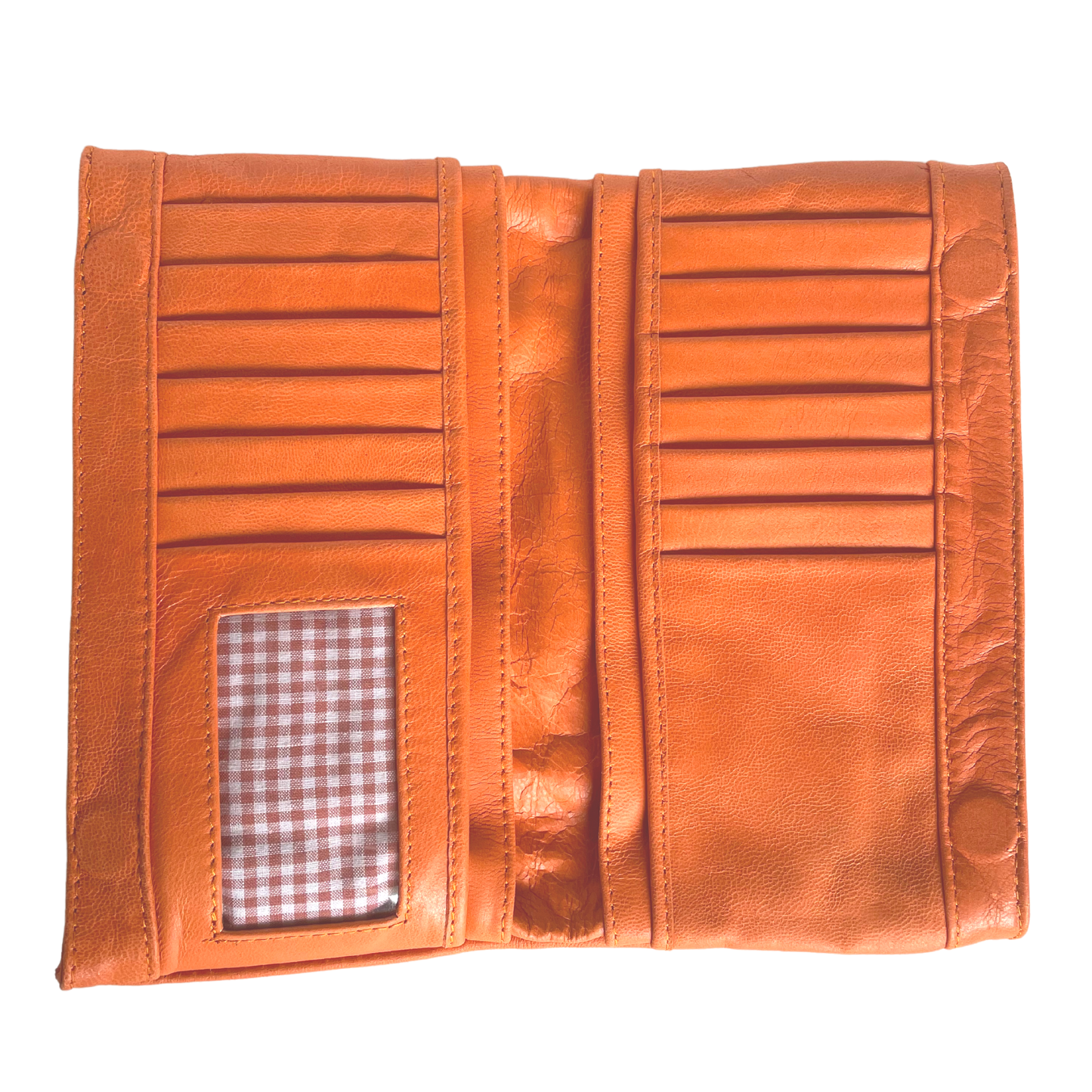 Empire of Bees - Maggie Leather Wallet - Persimmon