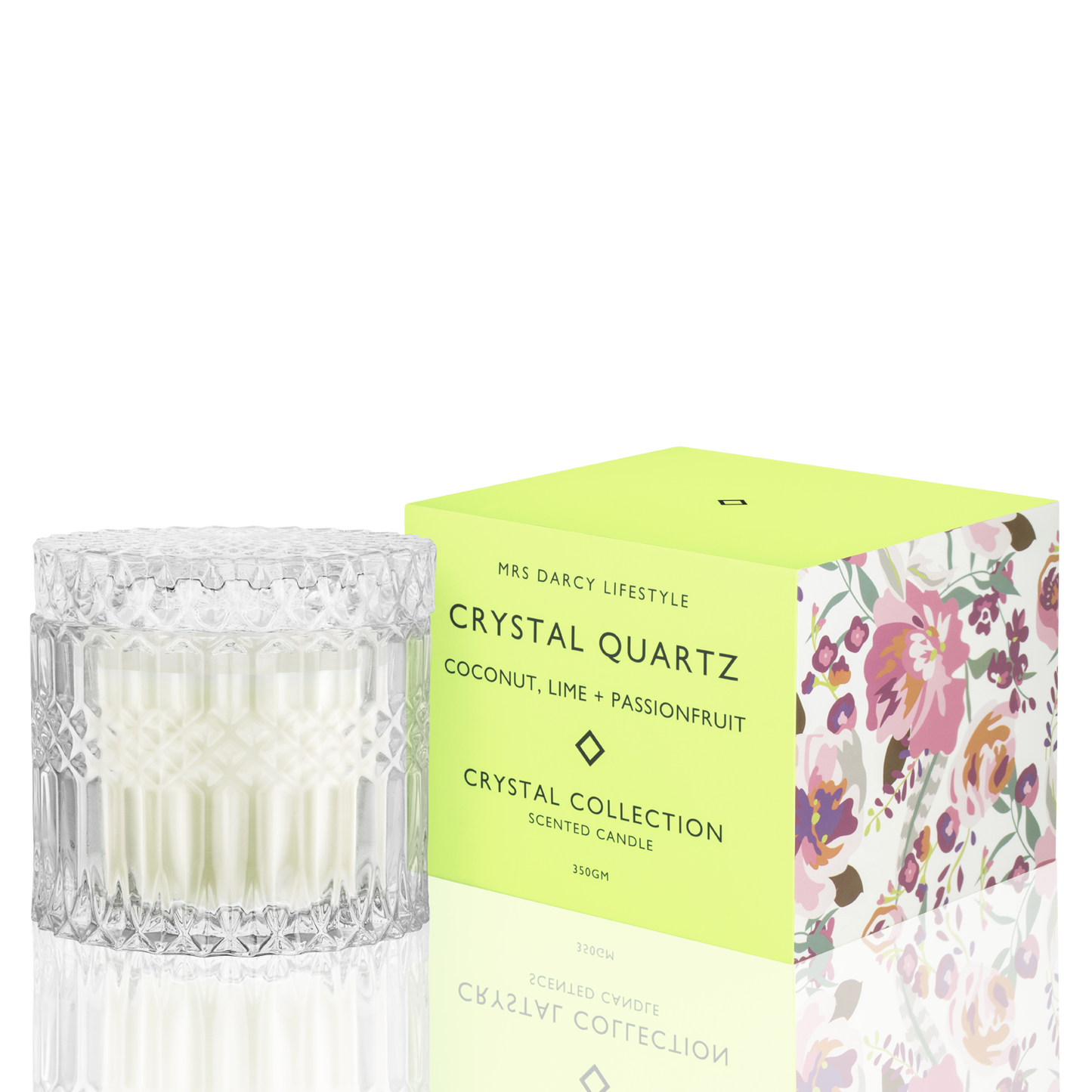 Mrs Darcy - Candle - Crystal Quartz