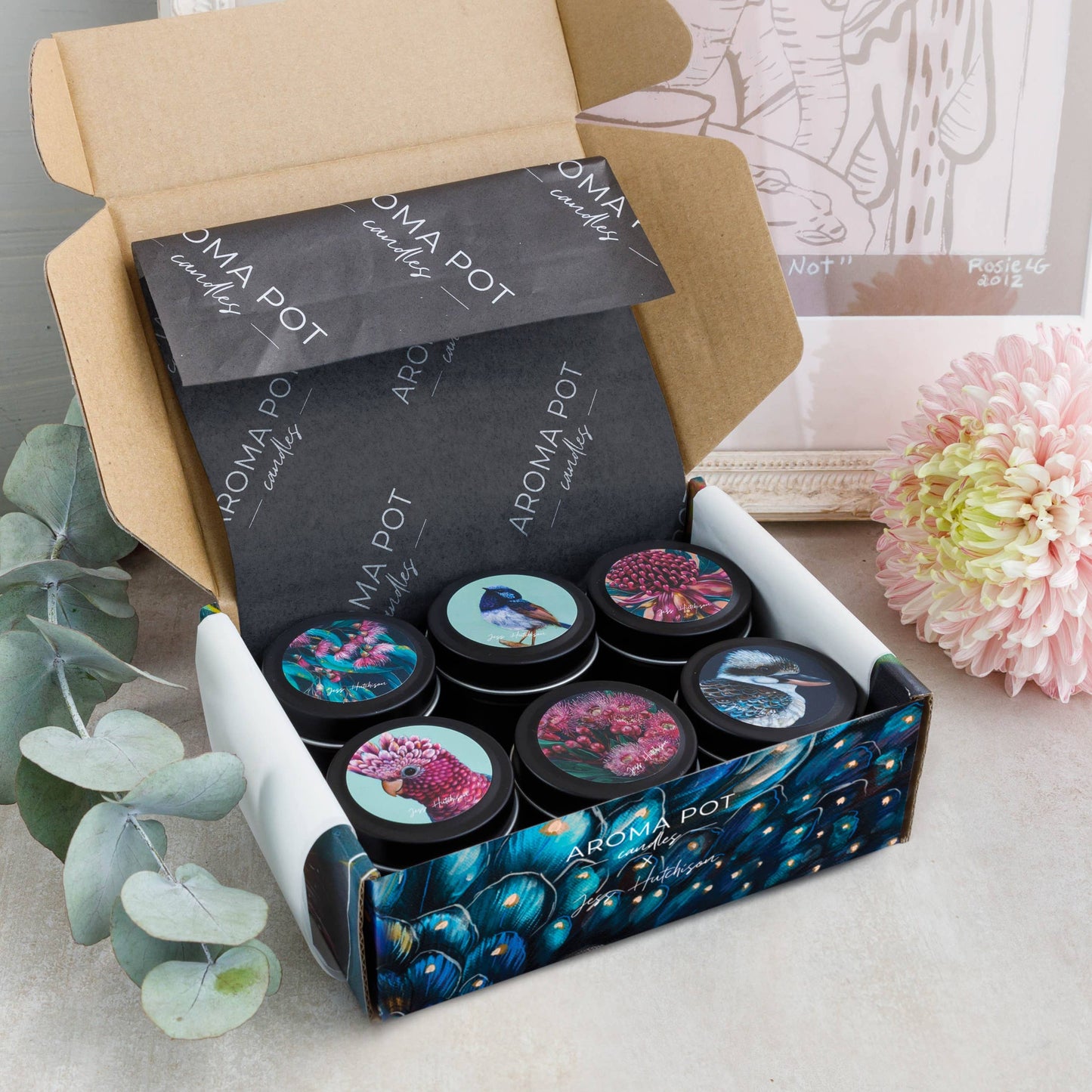 Aroma Pot Mini Candle Gift Set