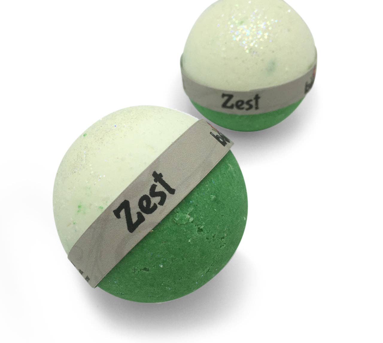 Bomd - Zest Bubble Bath Bomb - Green Citrus Burst