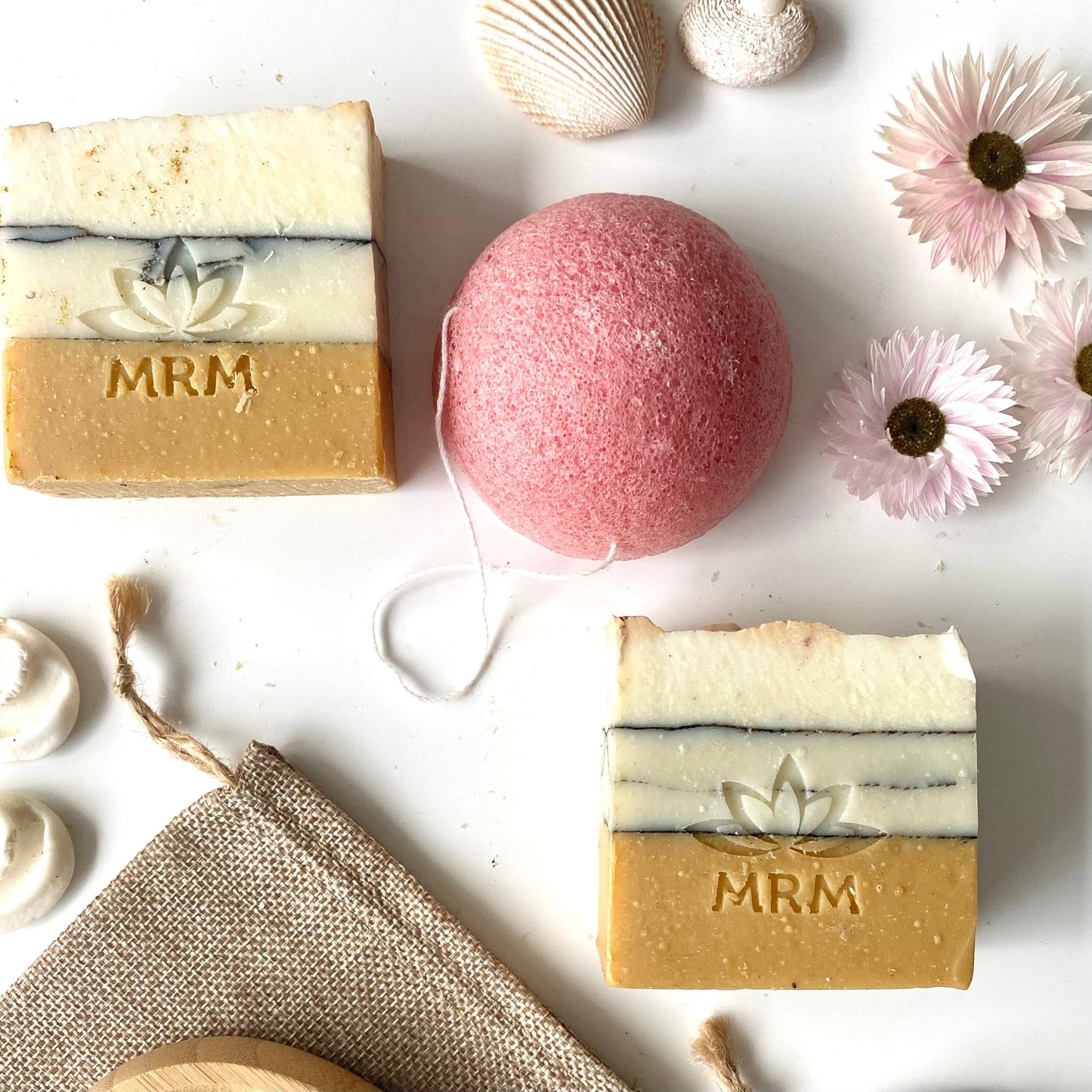 Margaret River Made - Soap Bar - Rose Geranium & Basil