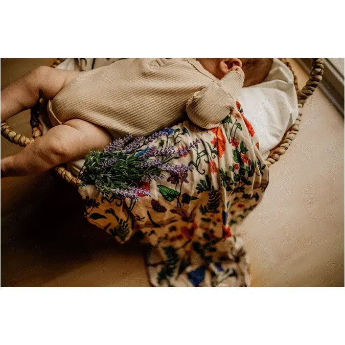 ANO Baby Wrap/Swaddle - Vintage Insects