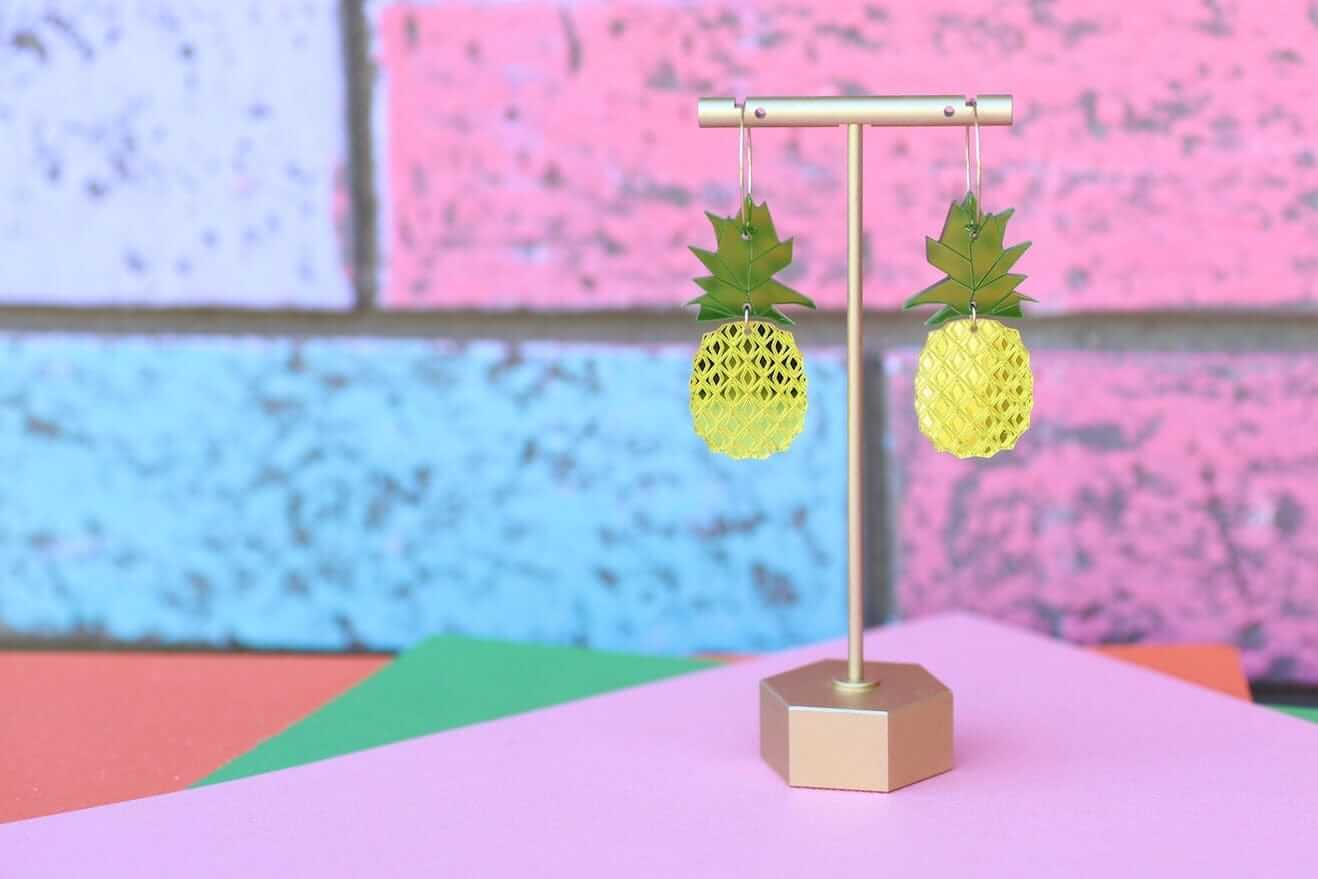 Little Geraldine -  Earrings - Pineapple