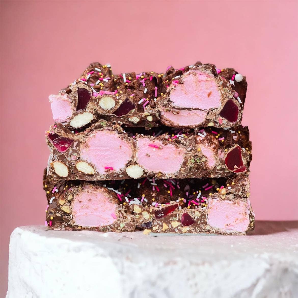 Pebbly Path - Lovers Lane Rocky Road (100 grams)