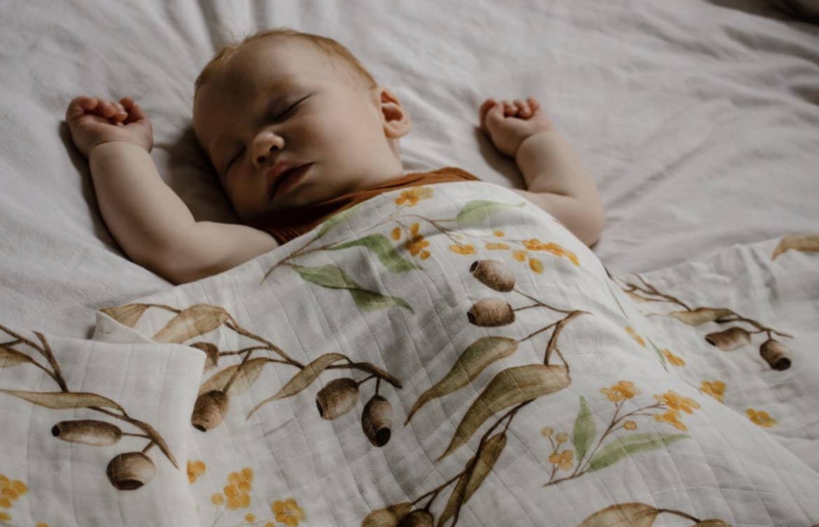 Bubba Bump - Bamboo Muslin Wrap/Swaddle - Gumnut