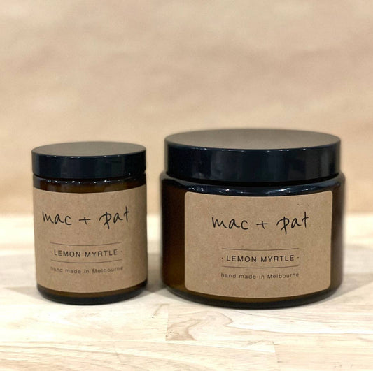 Mac + Pat - Candle - Lemon Myrtle