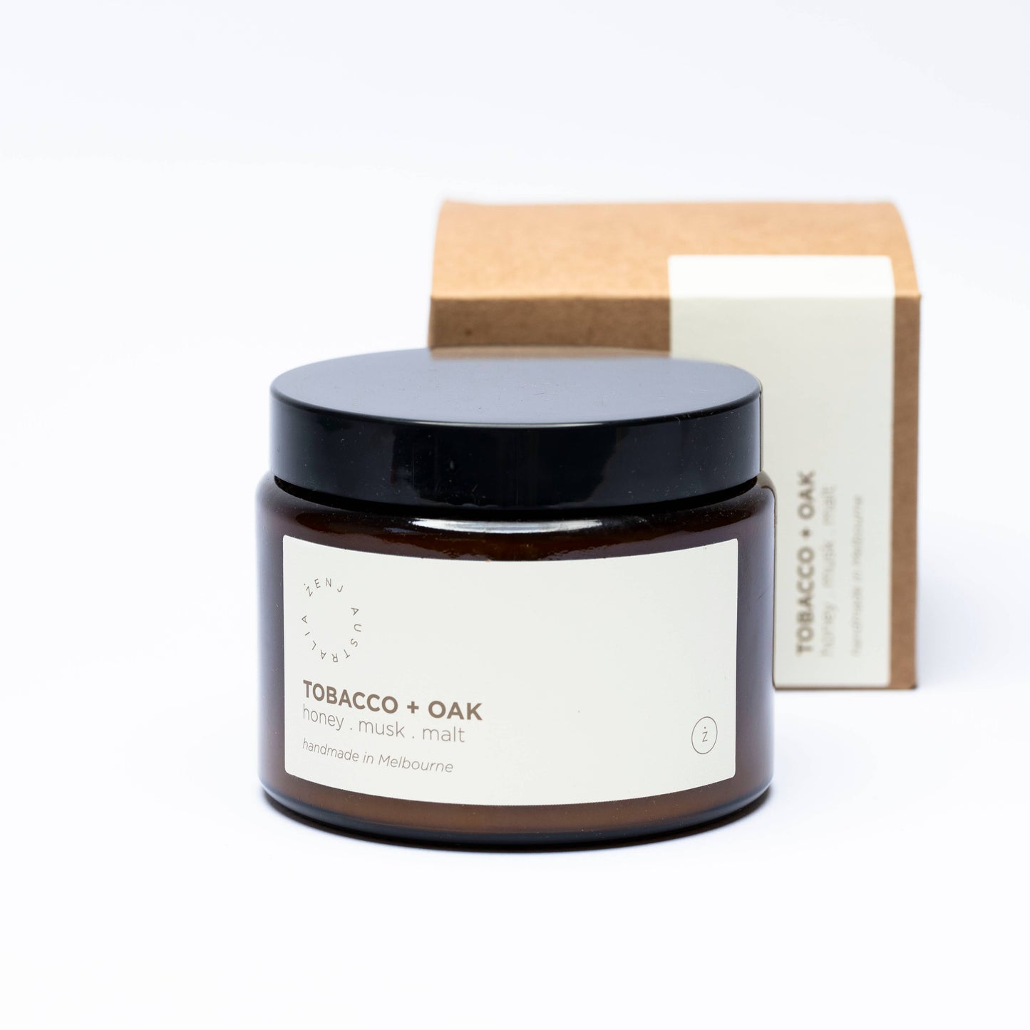 Zenj Australia - Candle - Tobacco + Oak