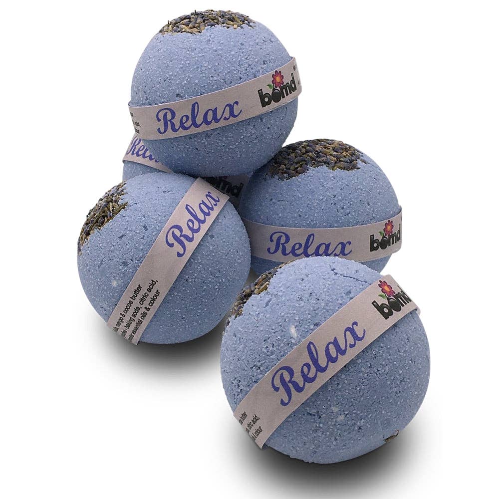 Bomd - Relax Bath Bomb - Lavender Relaxation Body & Mind Soak