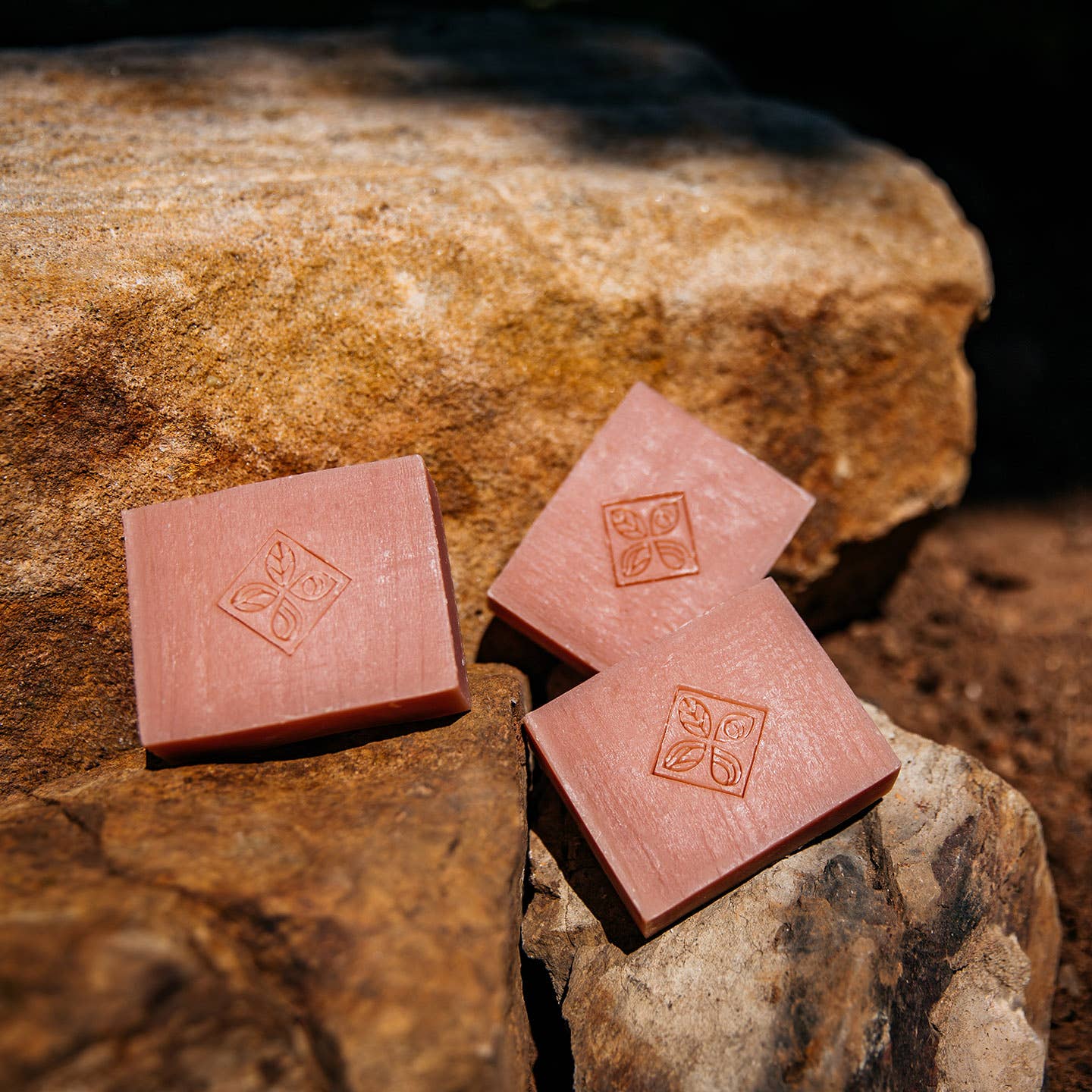 Base Soaps - Bar Soap - Geranium & Pink Clay