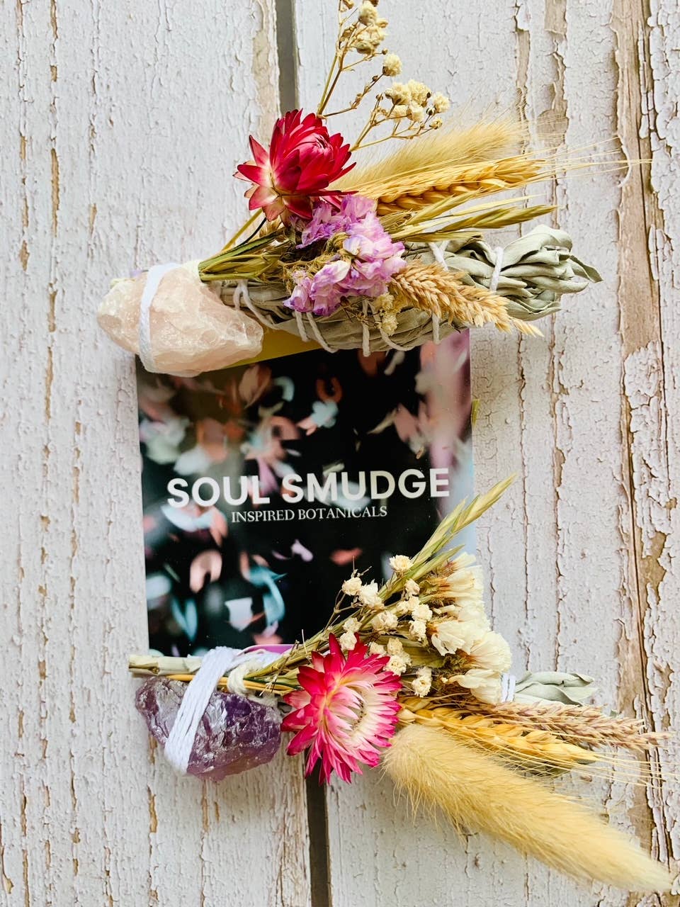 Inspired Botanicals - Australian Grown Sage Floral Smudge Stick - Summer edition