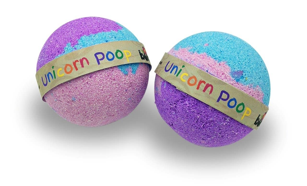 Bomd - Unicorn Poop Bubble Bath Bomb - All Natural Bath Time Fun!