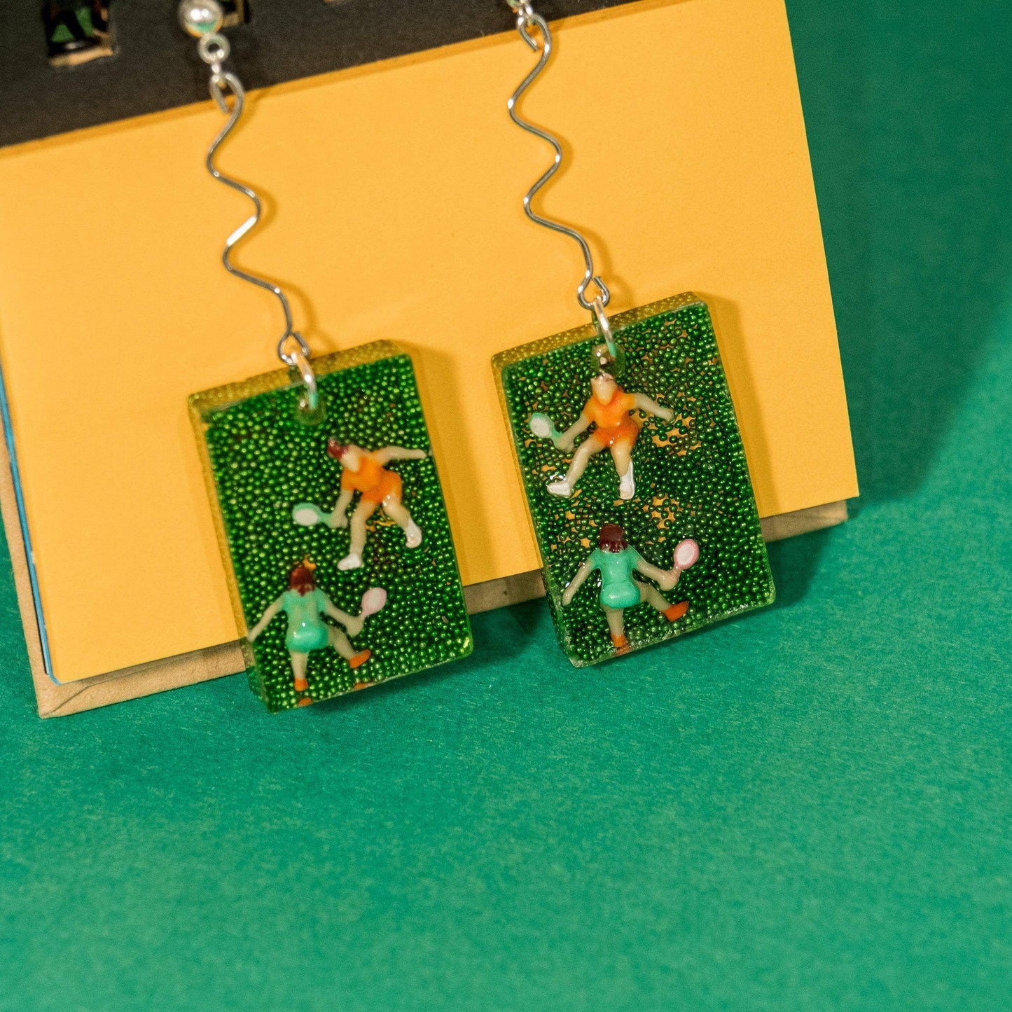 Funky Fun You - Tennis Earrings