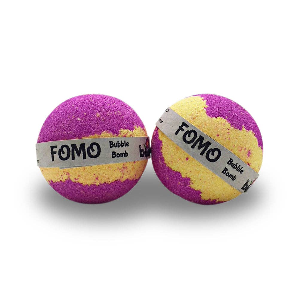 Bomd - FOMO Bubble Bath Bomb - Fun Fizzy Colourful