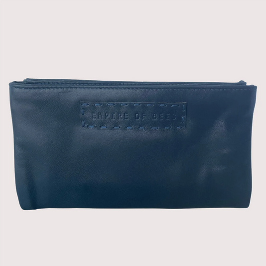 Empire of Bees - Maggie Leather Wallet - Navy