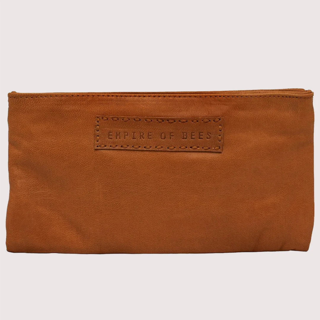 Empire of Bees - Maggie Leather Wallet - Tan