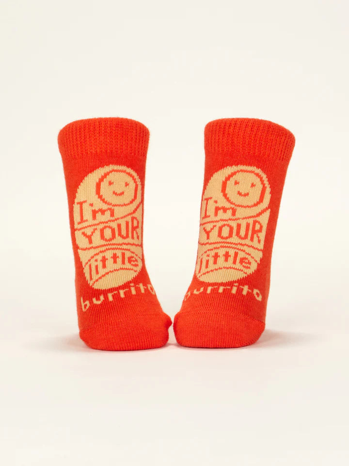 Blue Q - Baby Socks - I'm Your Little Burrito/ Don't Blame Your Farts On Me