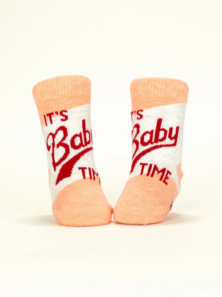 Blue Q - Baby Socks - I Call The Shots Now/ It's Baby Time