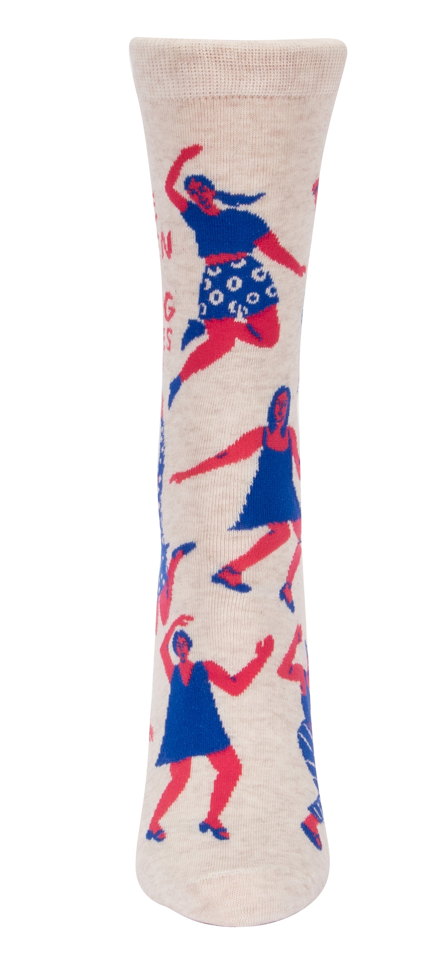 Blue Q - Ladies Crew Socks - When My Song Comes On