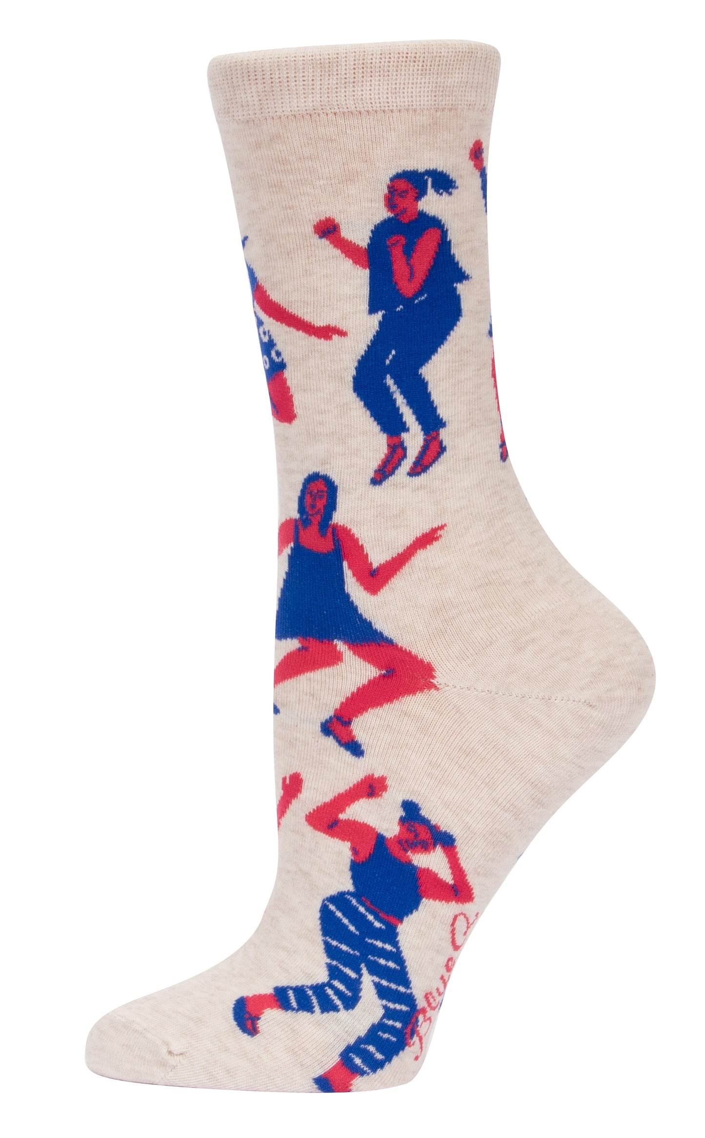 Blue Q - Ladies Crew Socks - When My Song Comes On