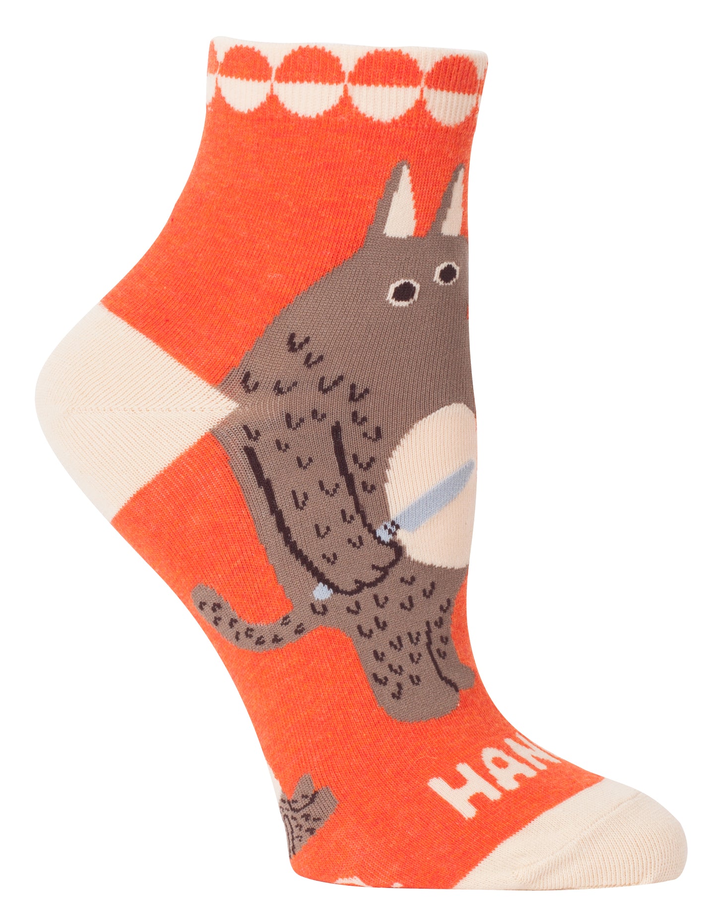 Blue Q - Ladies Ankle Socks - Hangry