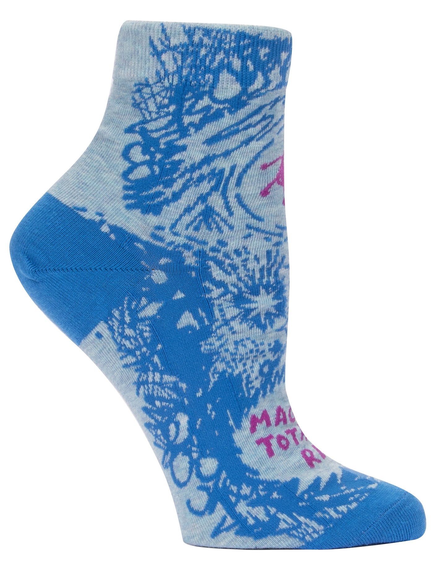 Blue Q - Ladies Ankle Socks - Magic is Totally Real