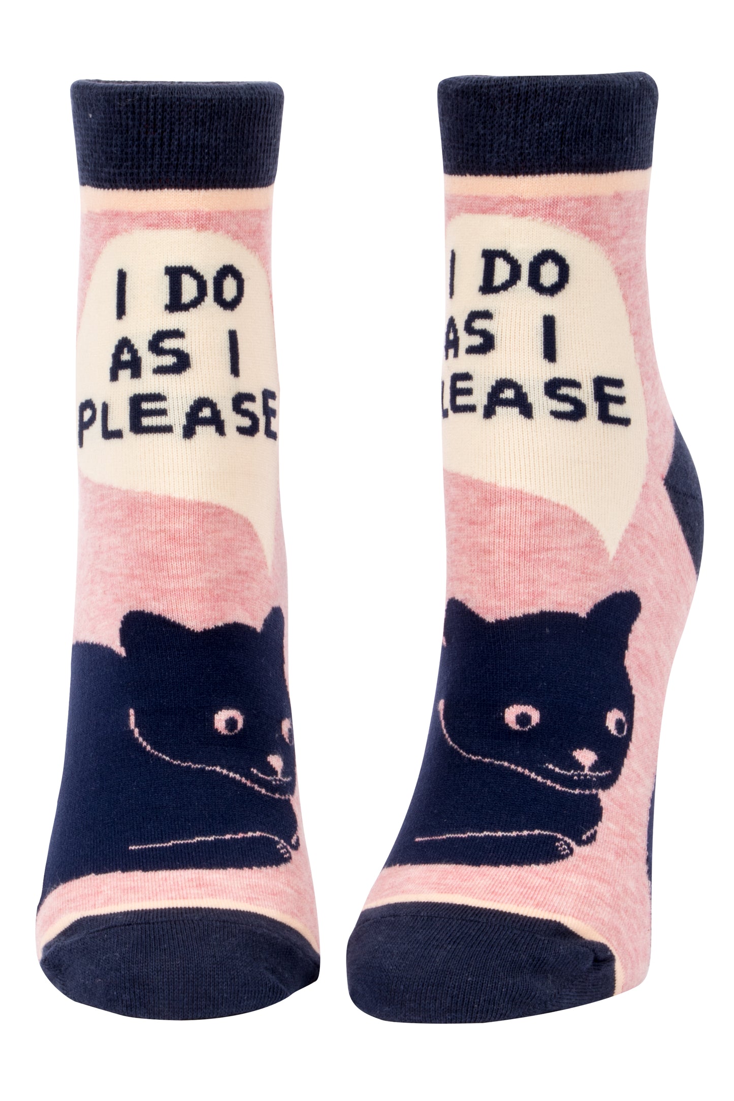 Blue Q - Ladies Ankle Socks - I Do As I Please