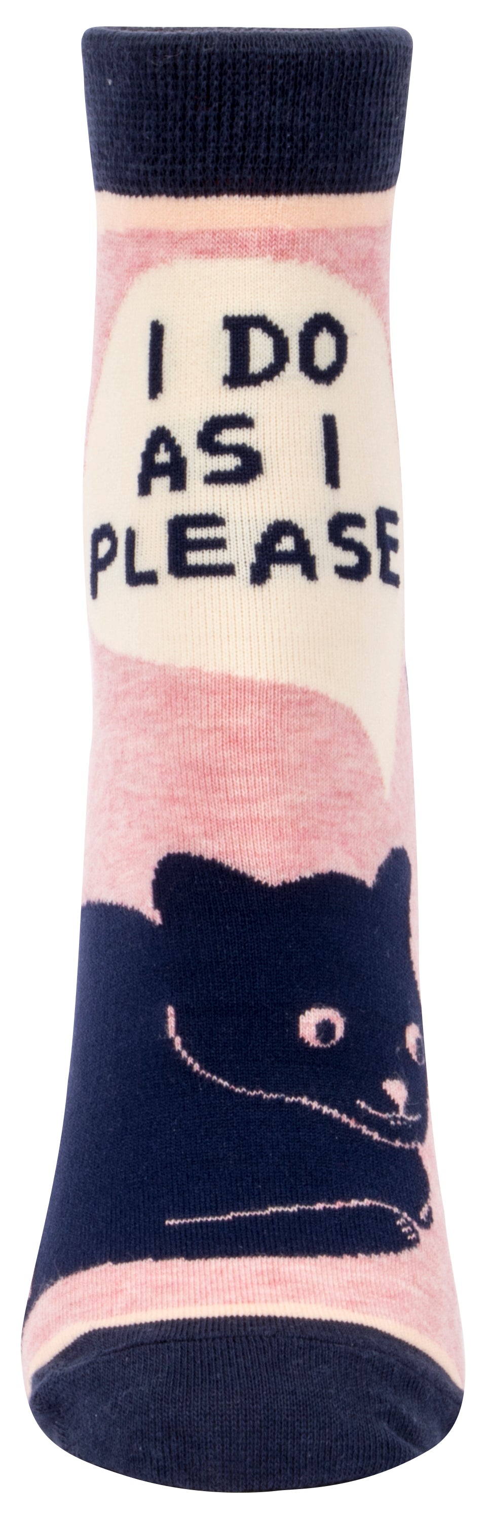 Blue Q - Ladies Ankle Socks - I Do As I Please