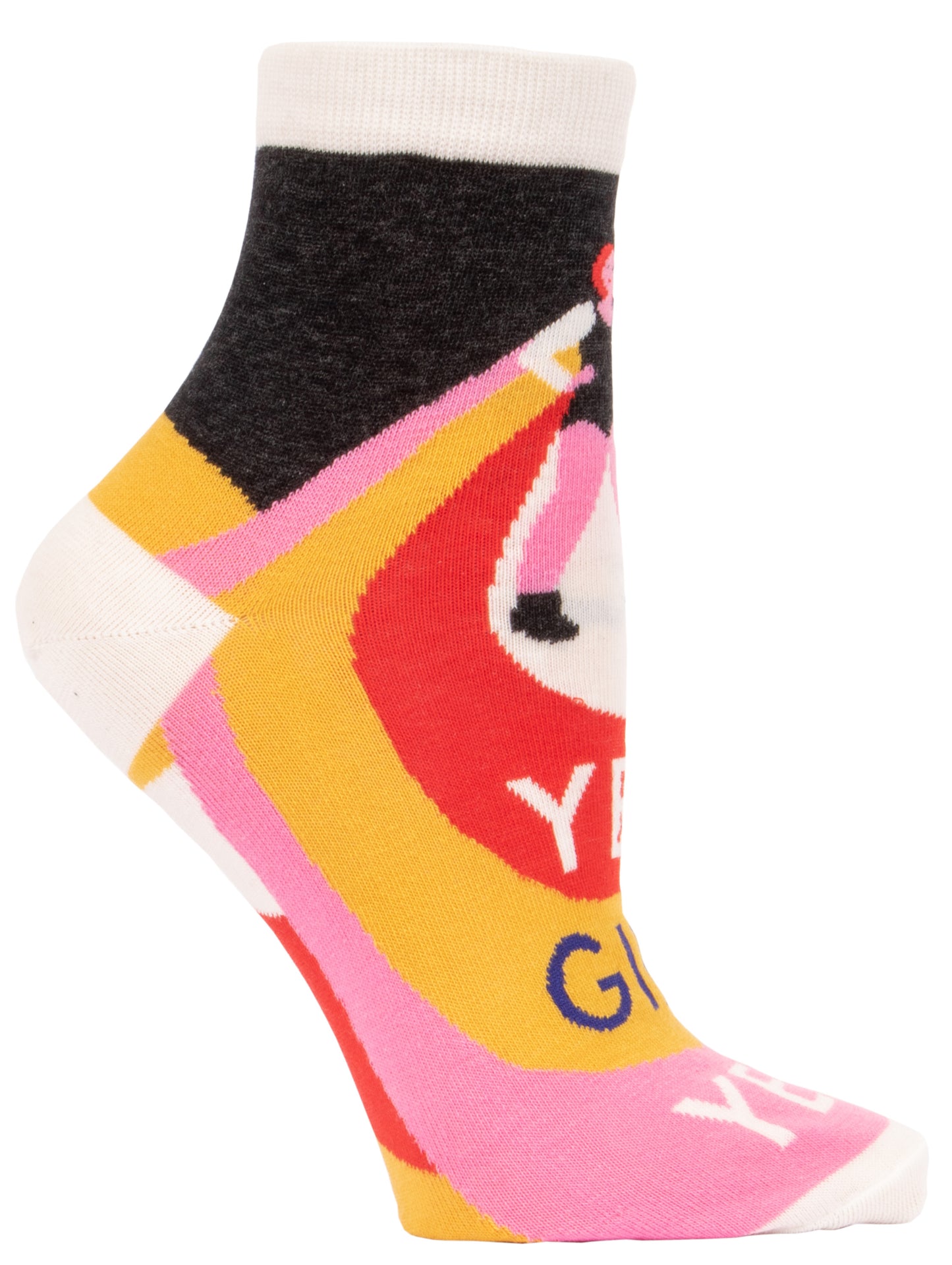 Blue Q - Ladies Ankle Socks - Yes Girl Yes