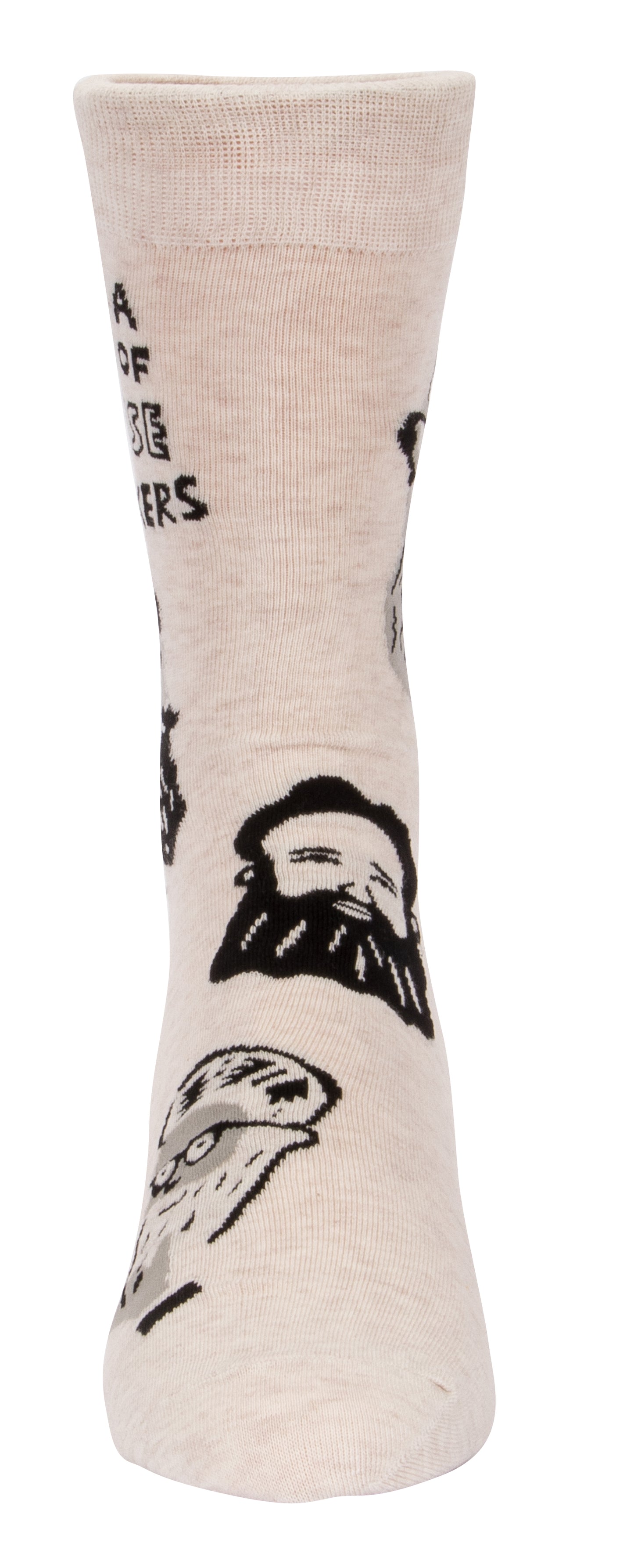 Blue Q - Men's Crew Socks - Get A Load of These Whiskers