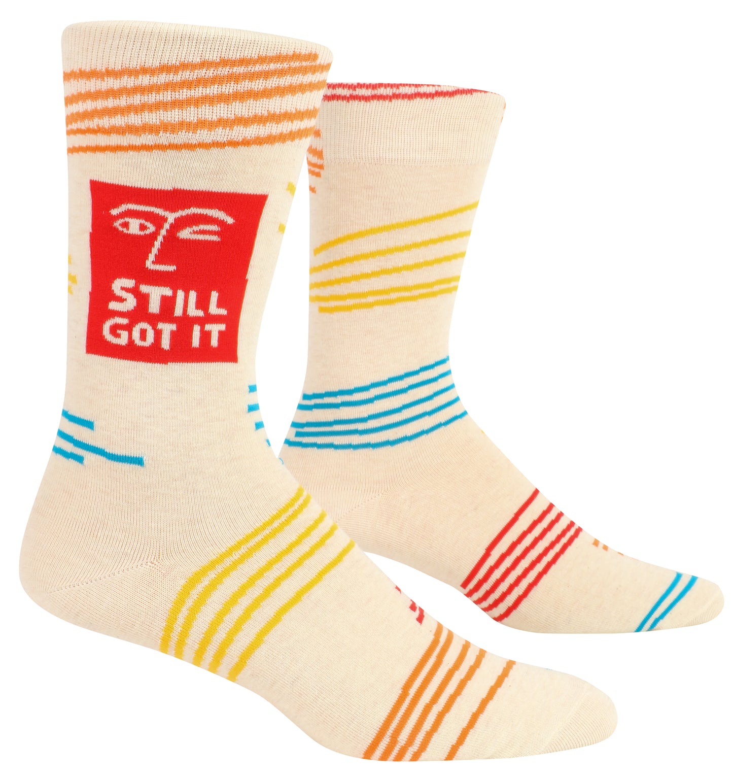 Blue Q - Men's Crew Socks - Still Got It