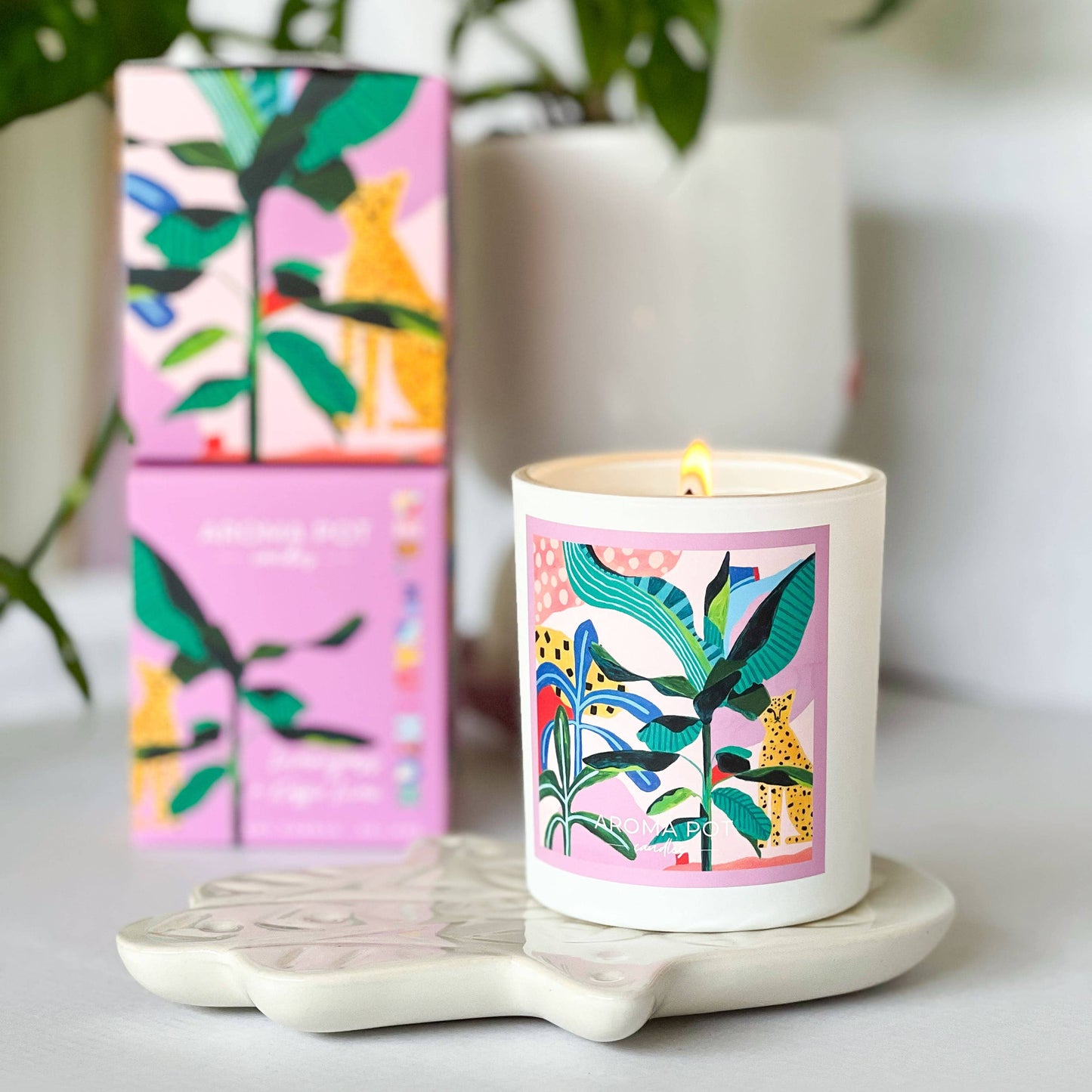 Aroma Pot Candle - Lemongrass + Kaffir Lime