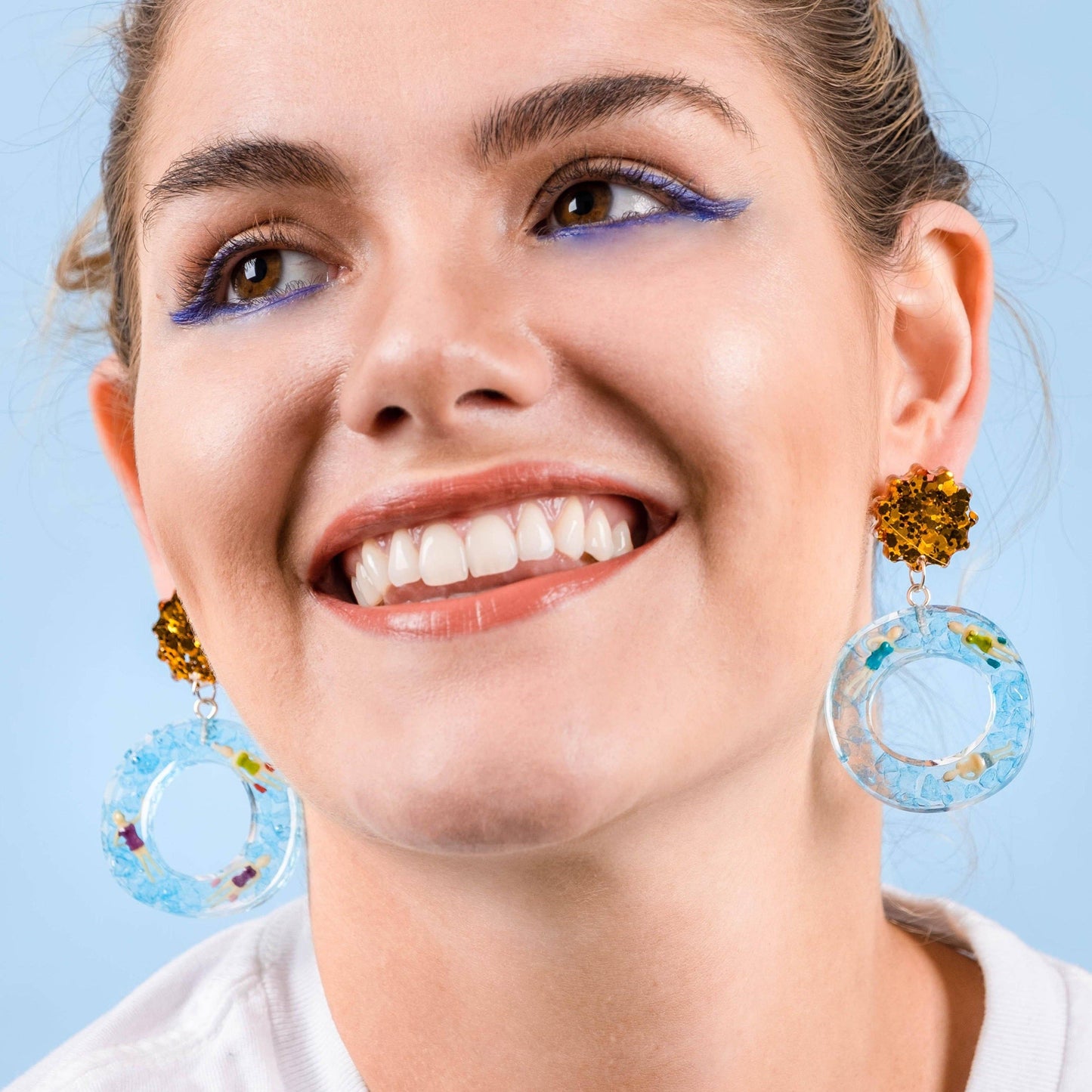 Funky Fun You - Swimmers Earrings