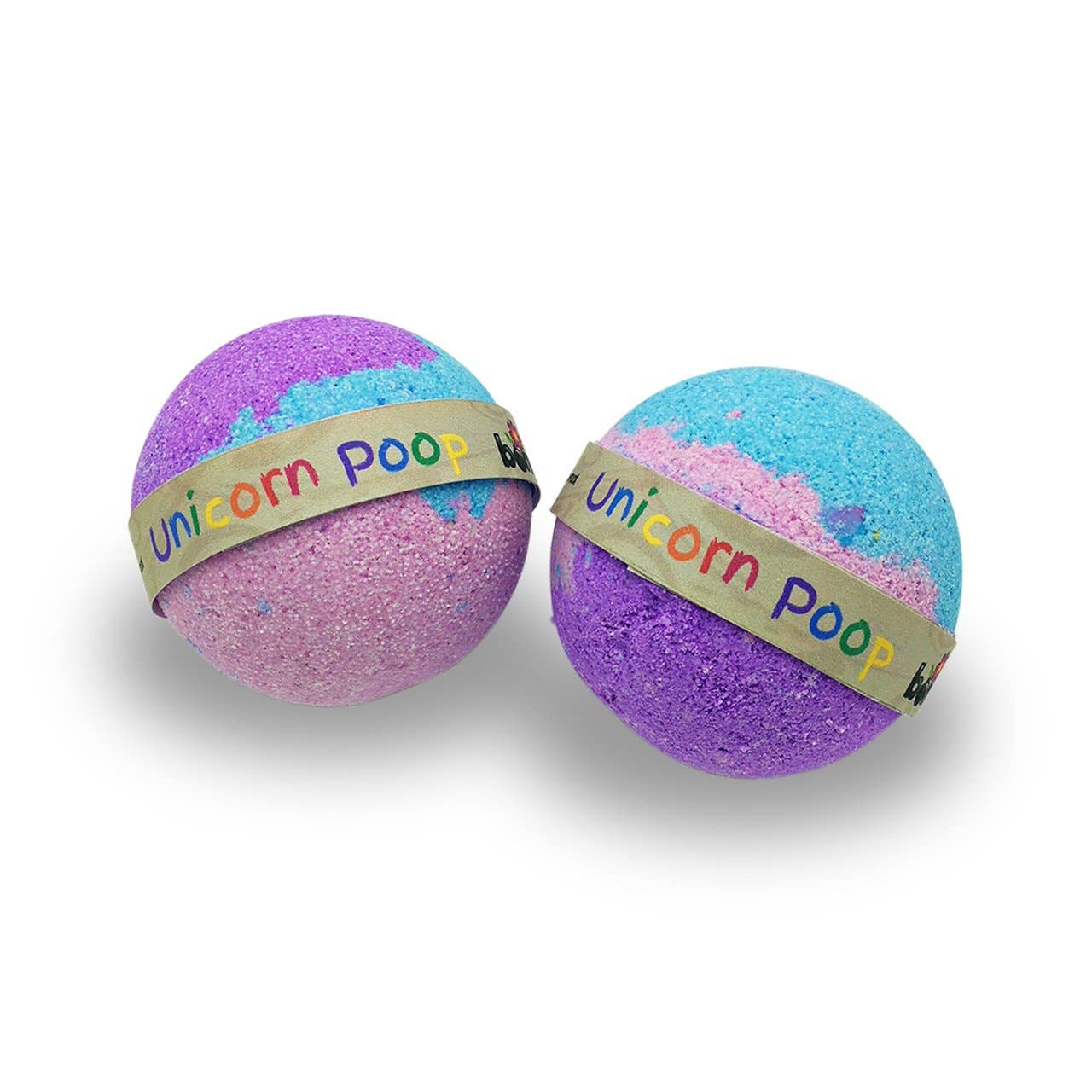 Bomd - Unicorn Poop Bubble Bath Bomb - All Natural Bath Time Fun!