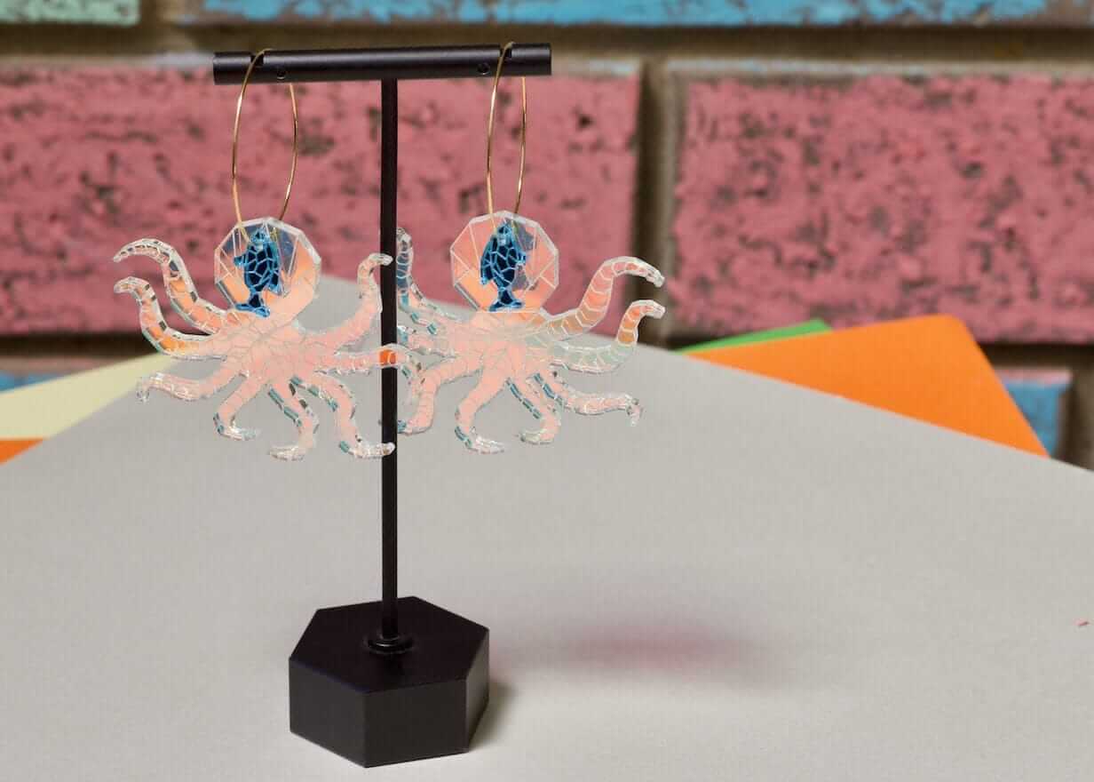 Little Geraldine -  Earrings - Octopus