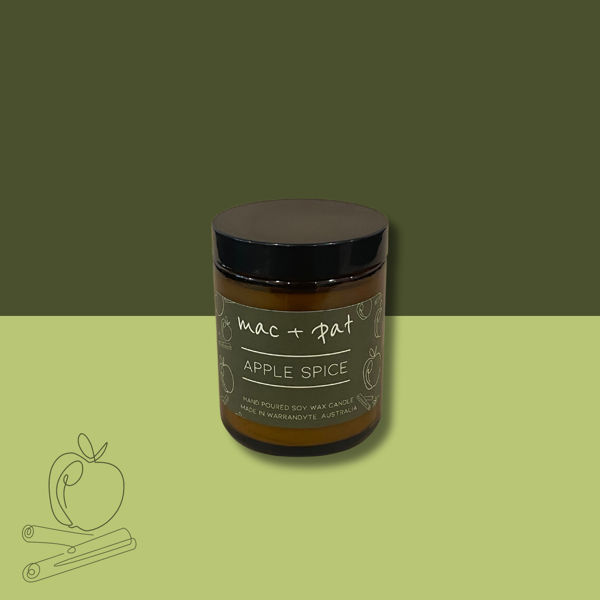 Mac + Pat - Candle - Apple Spice