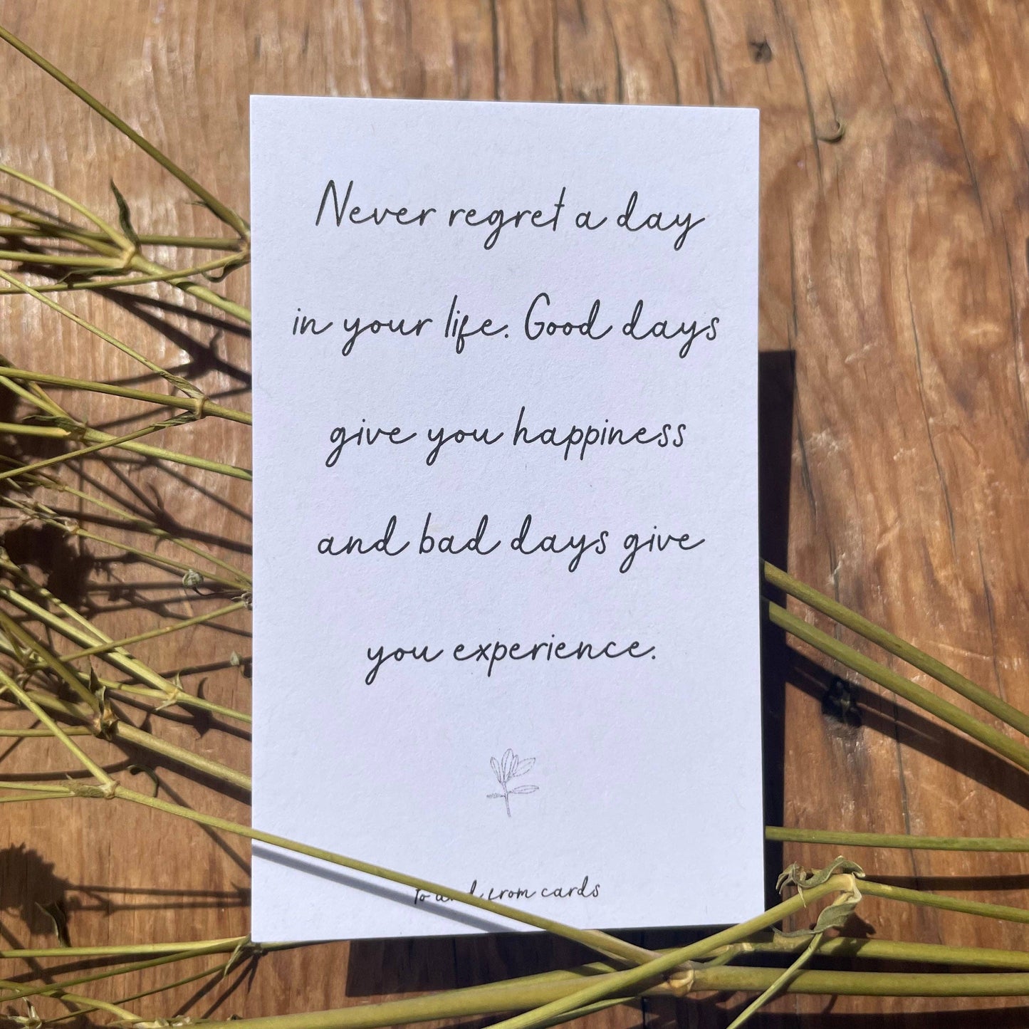 Mini Quote Cards