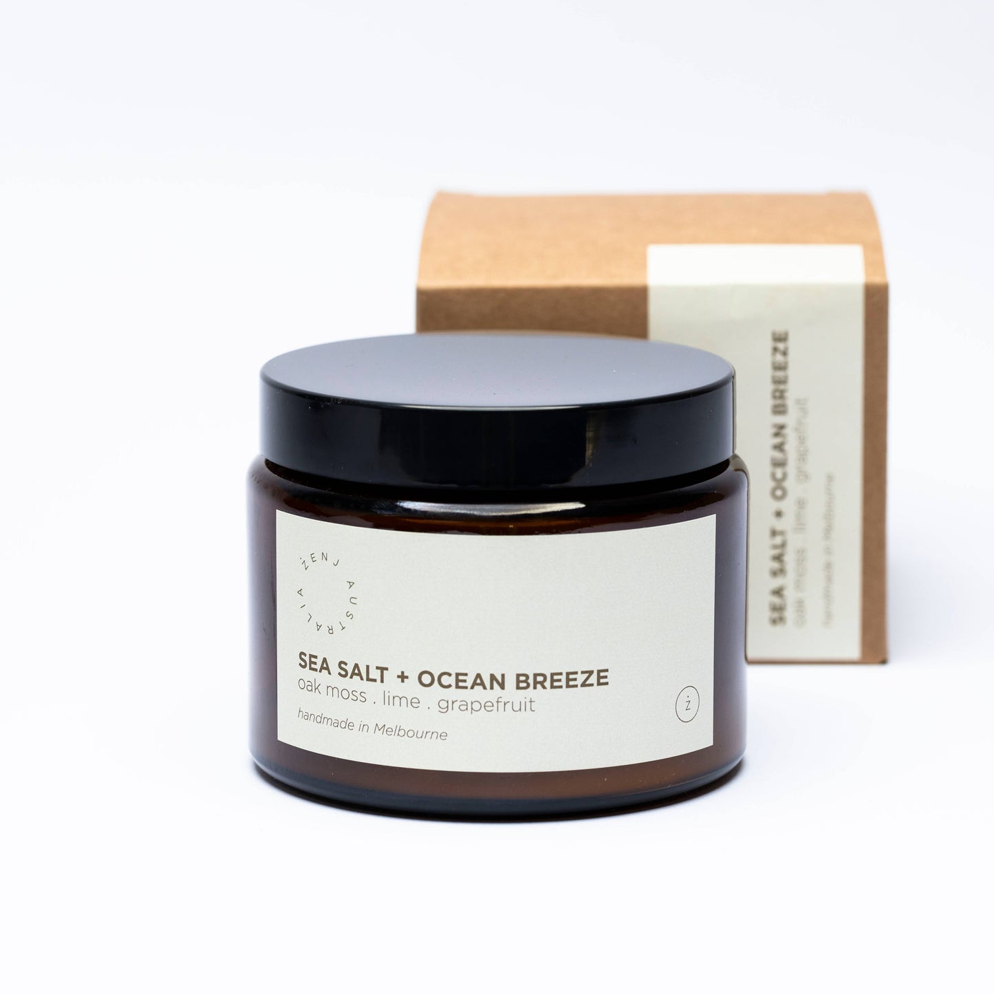 Zenj Australia - Candle - Sea Salt + Ocean Breeze