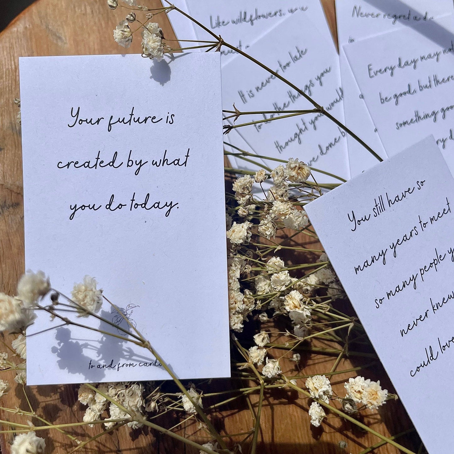 Mini Quote Cards