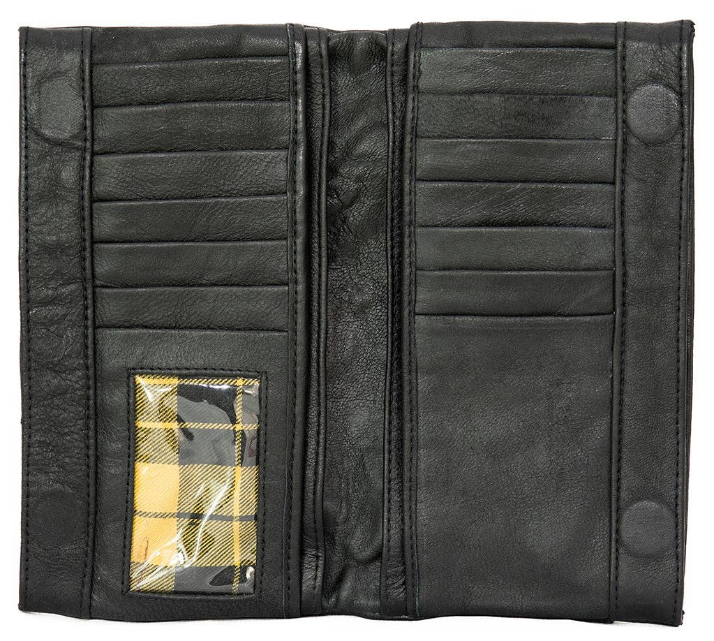 Empire of Bees - Maggie Leather Wallet - Black