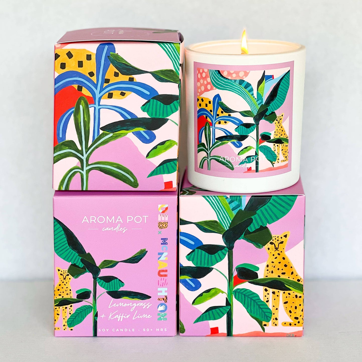 Aroma Pot Candle - Lemongrass + Kaffir Lime