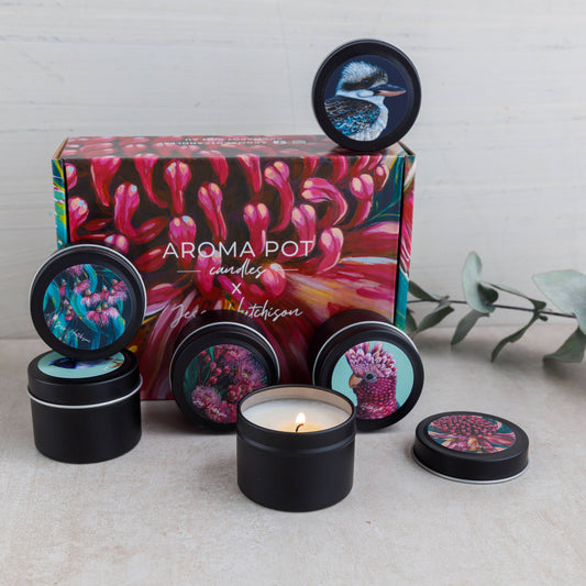 Aroma Pot Mini Candle Gift Set