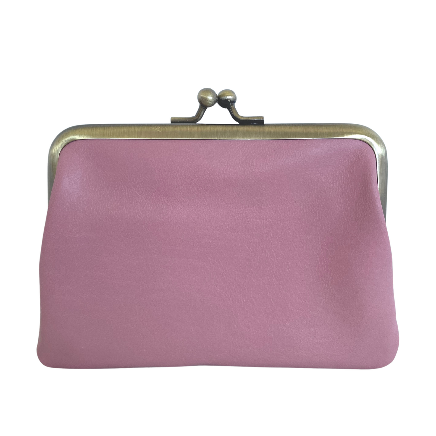 Empire of Bees - Penny's Leather Coin Purse - Pastel Pink