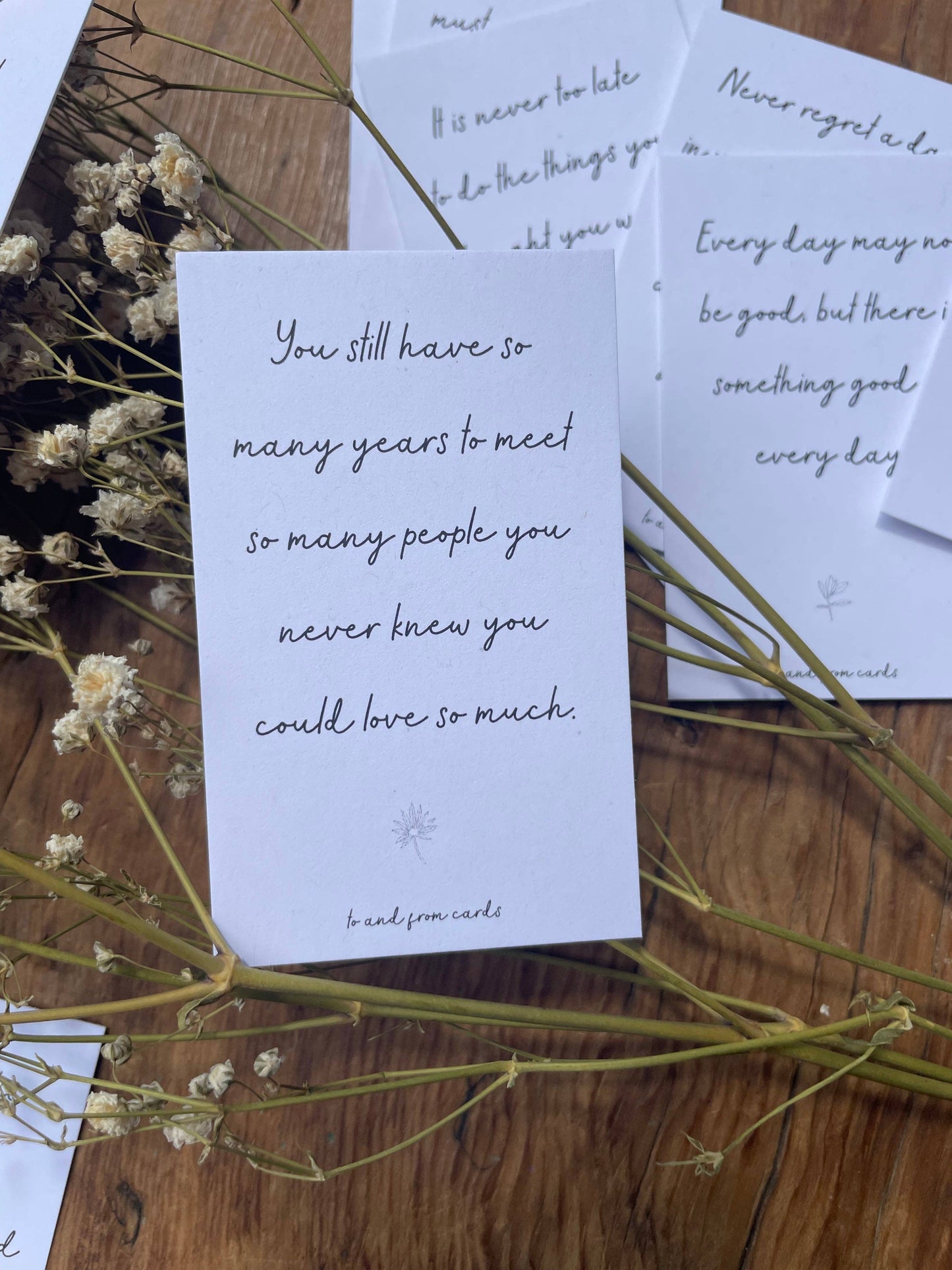 Mini Quote Cards