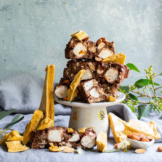 Pebbly Path - Honeycomb Highway Rocky Road